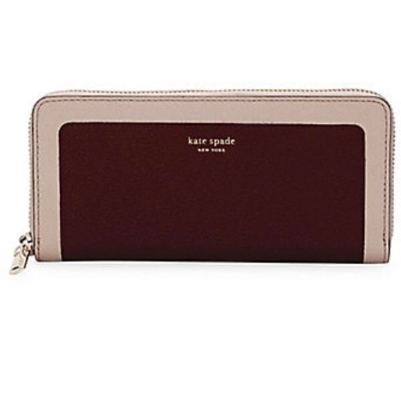 kate spade Handbags - Kate Spade Slim Cherrywood Wallet-NWT-Gift Idea!